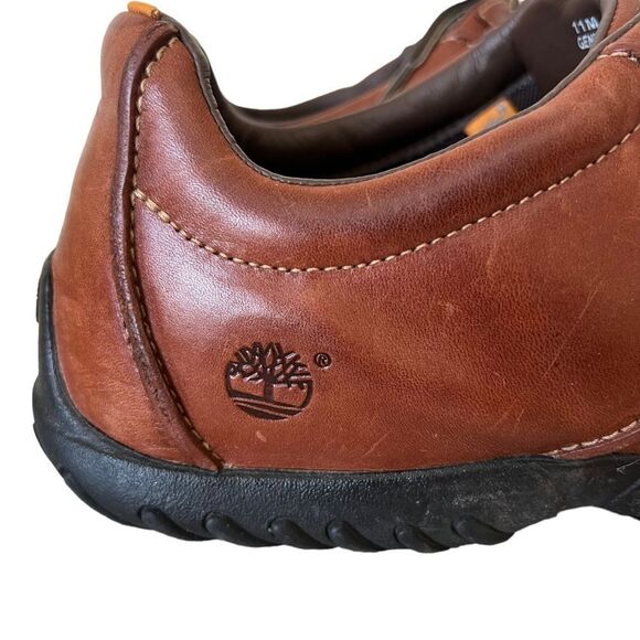 TIMBERLAND Lexington 55518 Brown Leather Lace up Men’s Shoes 11 main image 16